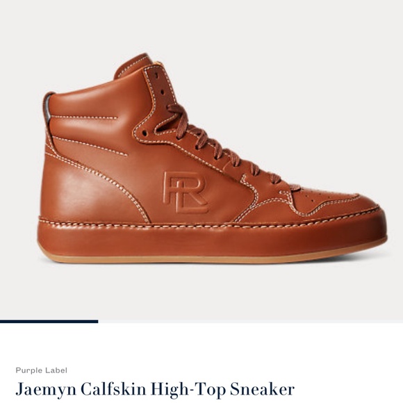 Other - ISO/LOOKING-For Polo Ralph Lauren, Jaemyn Calfskin High-Top Sneaker size 12